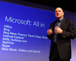 Steve Ballmer of Microsoft
